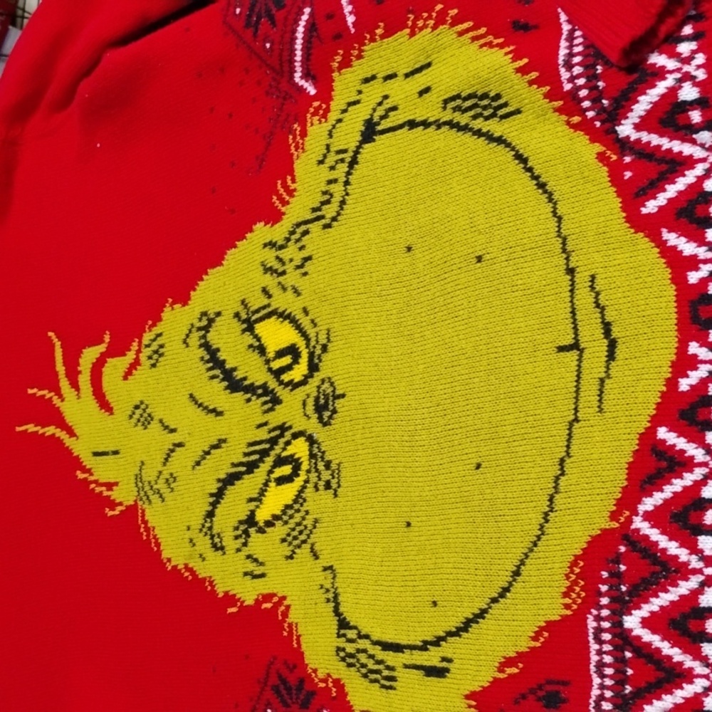 Red Grinch Sweater - Picture 2 of 5